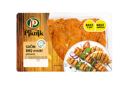 Piknik socni BBQ piscancji zrezki