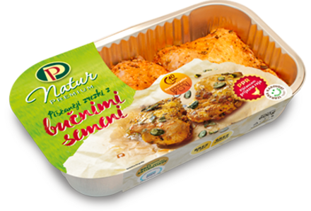 Piscancji zrezek z bucnimi semeni ALU 2020