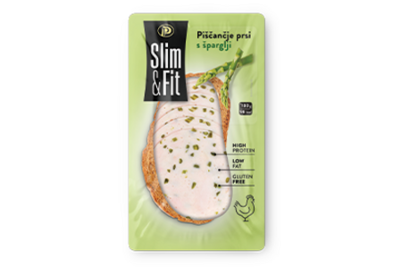 SlimFit Piscancje prsi s sparglji narezek 2025